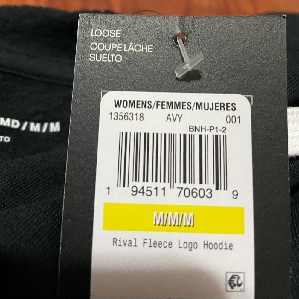 Women Under Armour Rival Fleece Logo Hoodie Sweater Medium - Picture 6 of 9